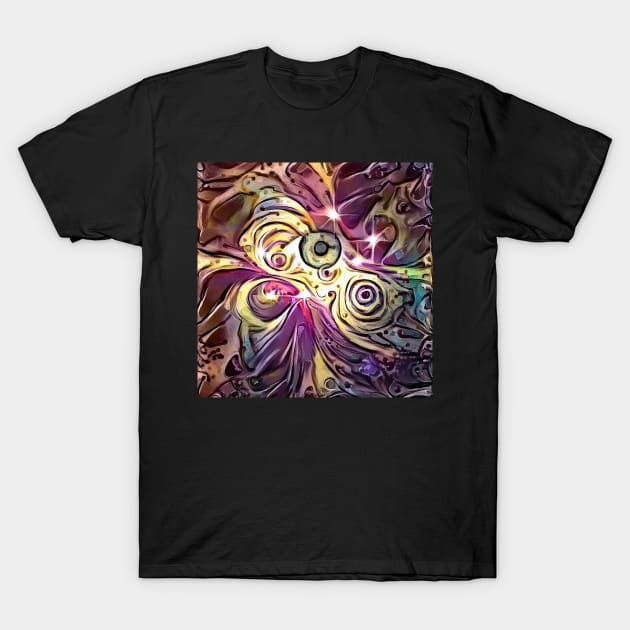 Colorful Eye Painting T-Shirt by rolffimages